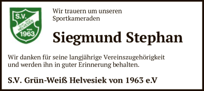 Siegmund Stephan